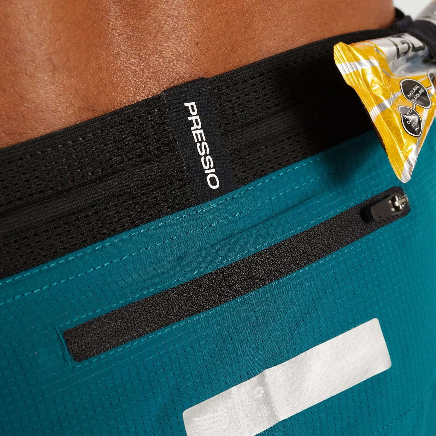 Pressio Men¡¯s Run Elite 4.5¡¯ Short - SPR/SLV