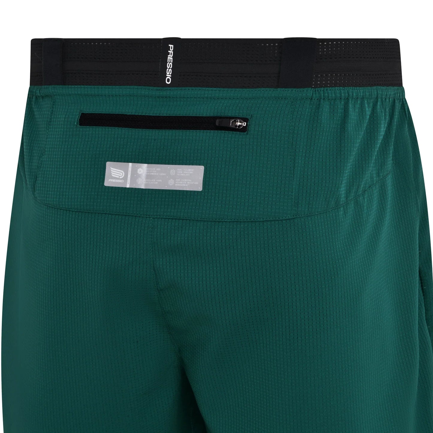 Pressio Men¡¯s Run Elite 4.5¡¯ Short - SPR/SLV