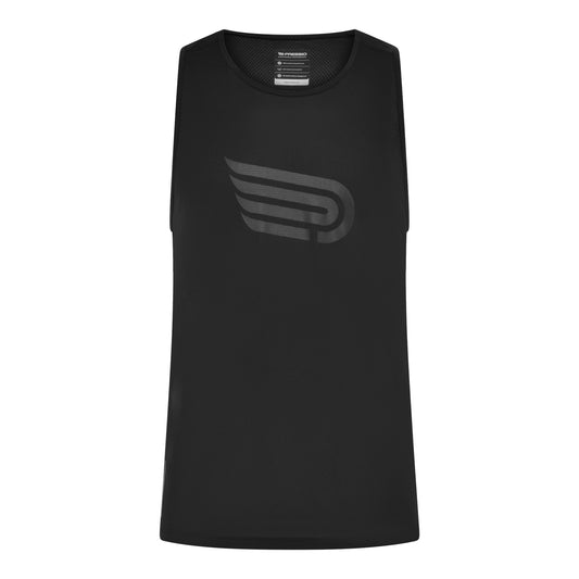 Pressio Men's Perform Singlet - BLK/MAT