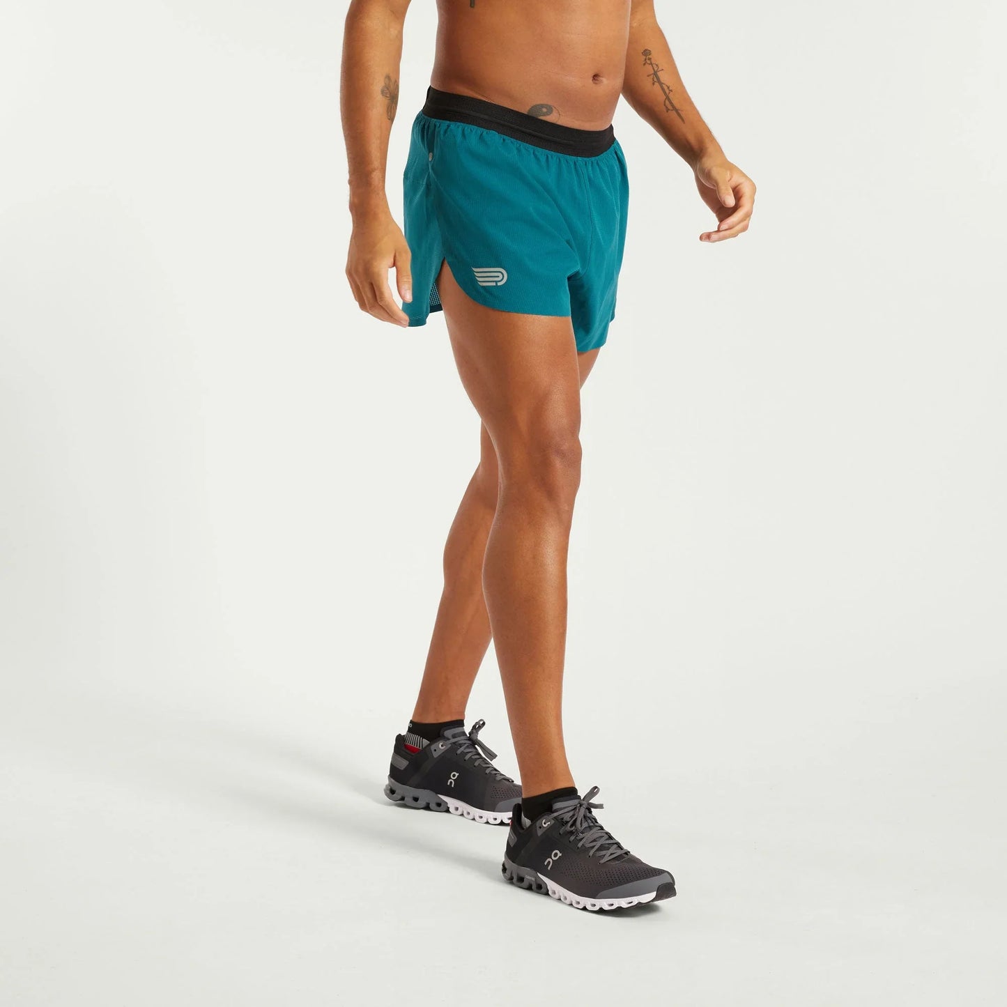 Pressio Men¡¯s Run Elite 3¡¯ Short - SPR/SLV