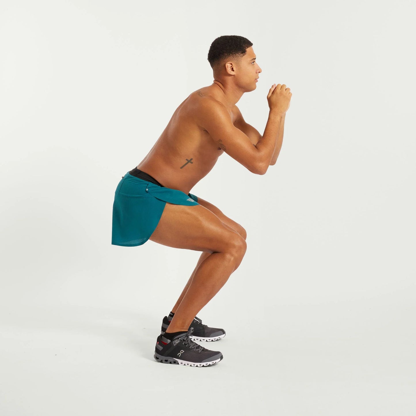 Pressio Men¡¯s Run Elite 3¡¯ Short - SPR/SLV