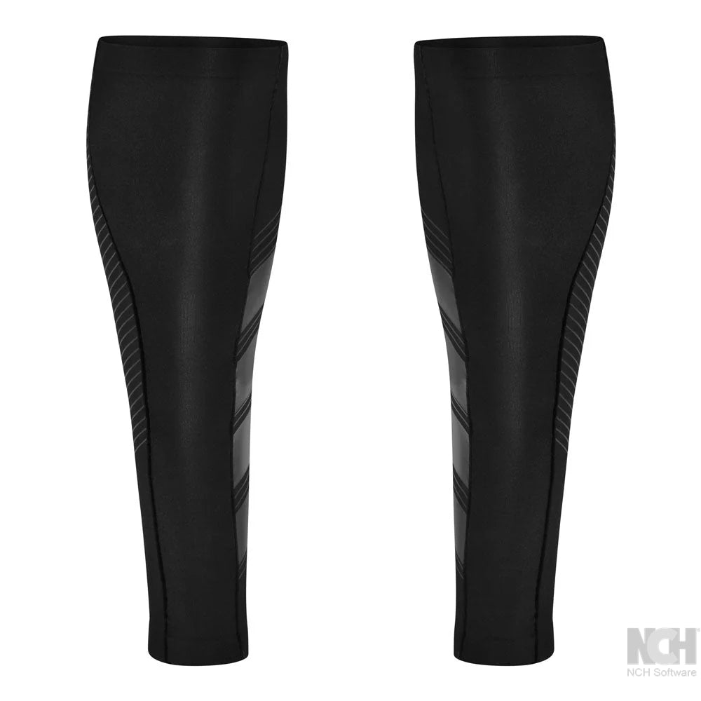 Pressio Unisex's Power Calf Guard - Blk/Blk