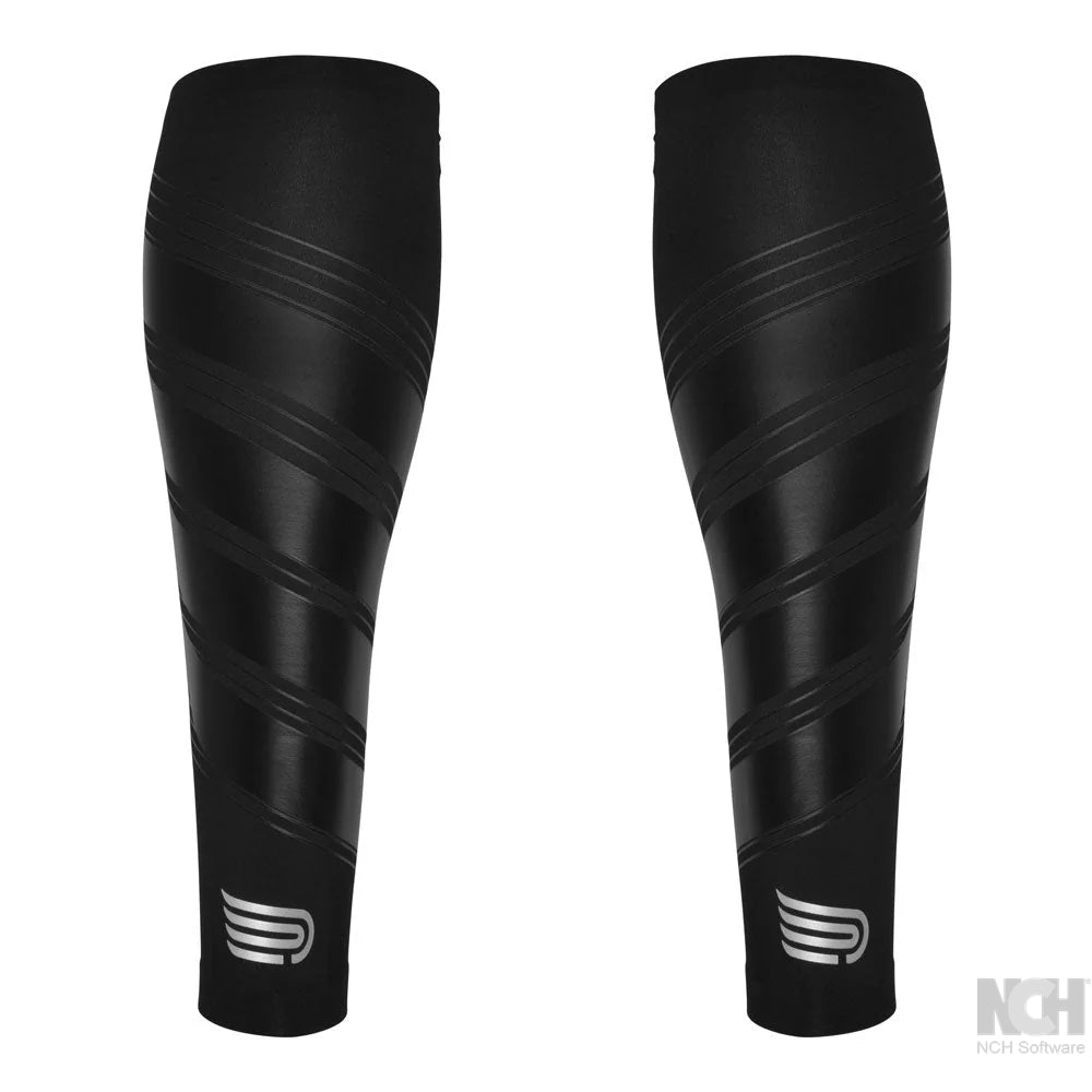 Pressio Unisex's Power Calf Guard - Blk/Blk