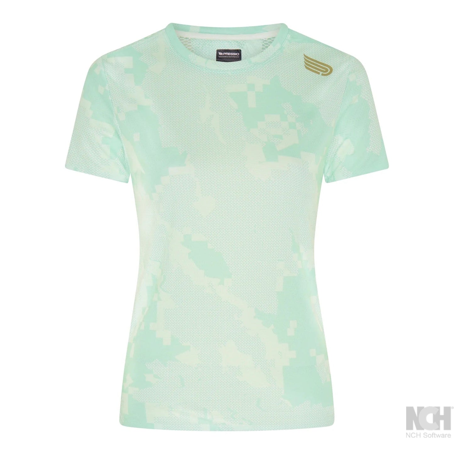 Pressio Women's Elite S/S Top - CAM/MNT