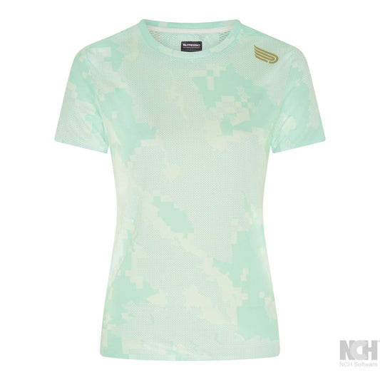 Pressio Women's Elite S/S Top - CAM/MNT