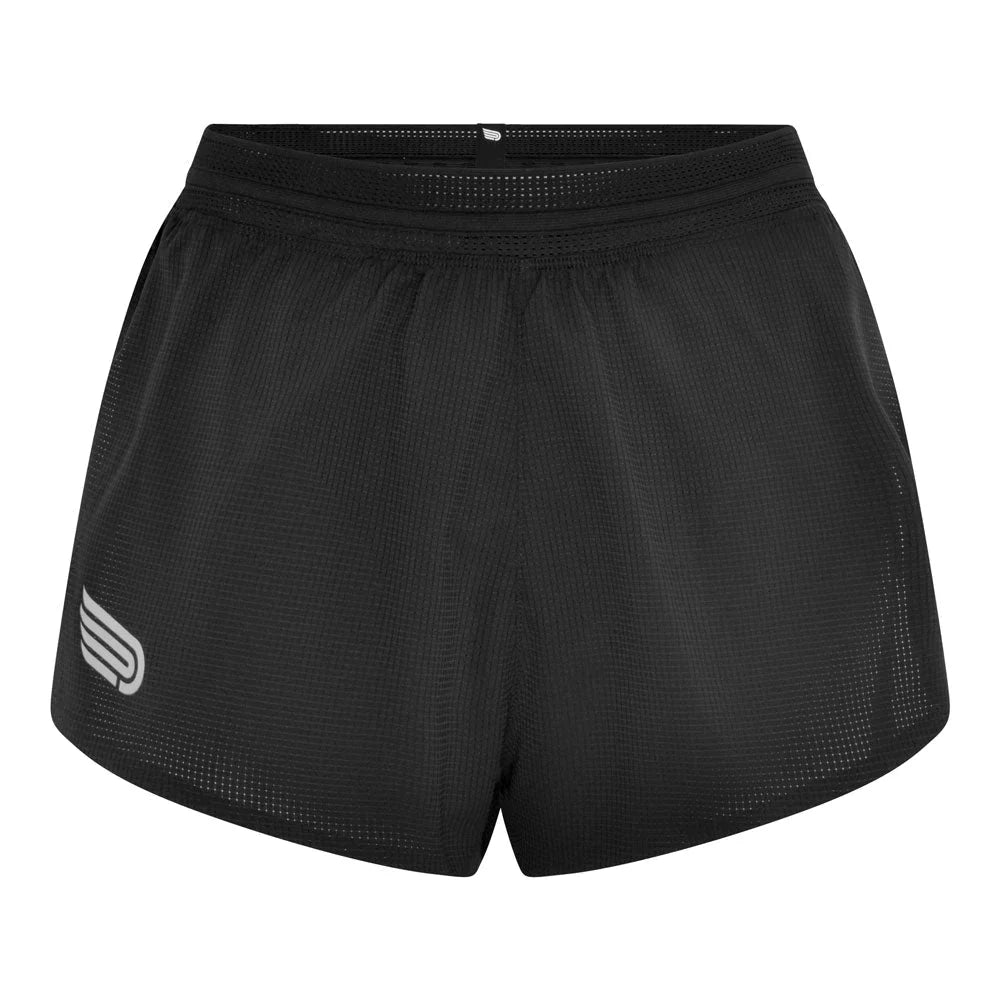 Pressio Women¡¯s Run Elite 2¡¯ Short - BLK/SLV