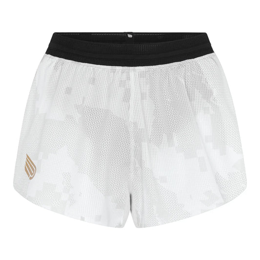 Pressio Women's Run Elite 2'' Short - CAM/WHT