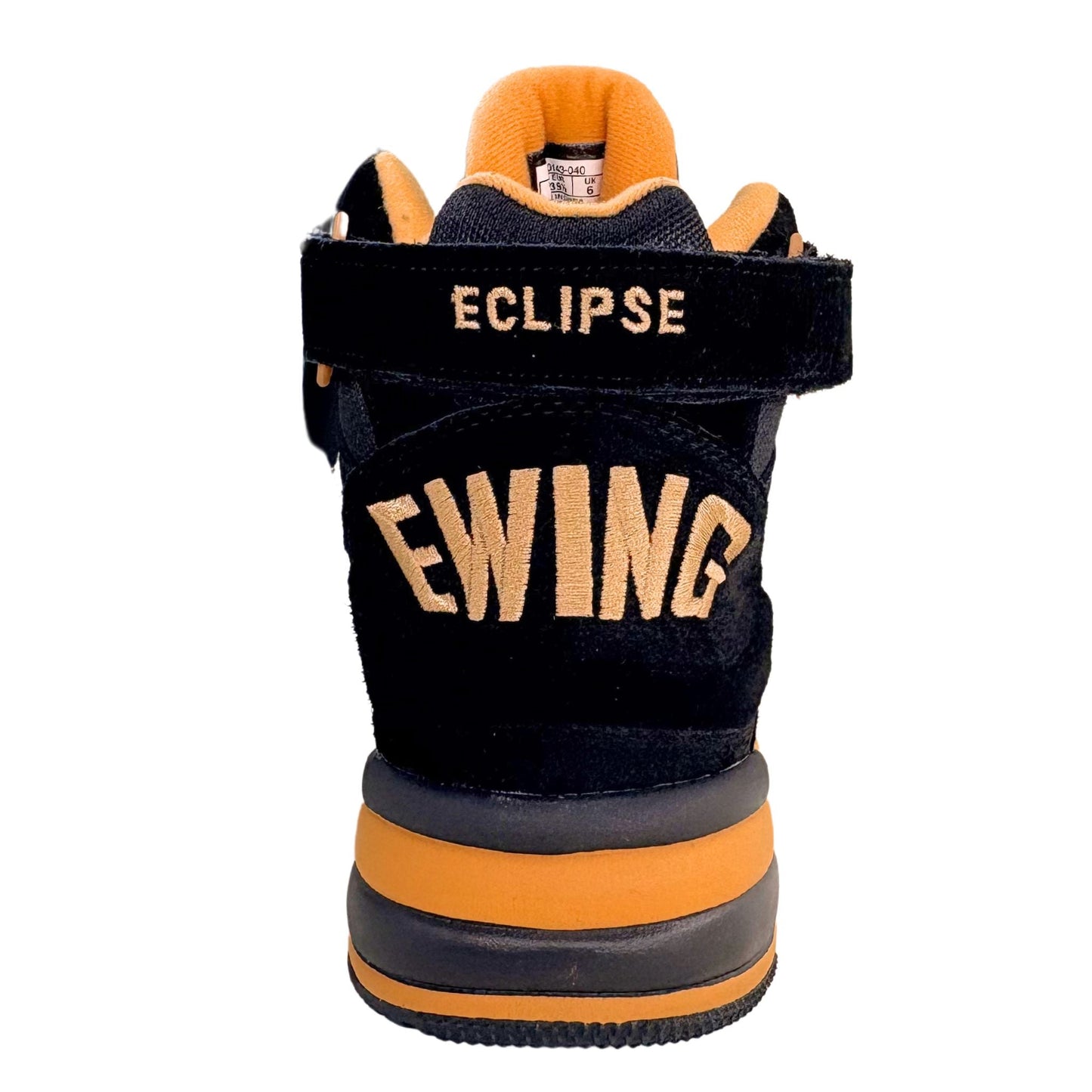 Patrick Ewing Athletics Men's 1BM00143-040 ECLIPSE Black Gold Basketball Shoes