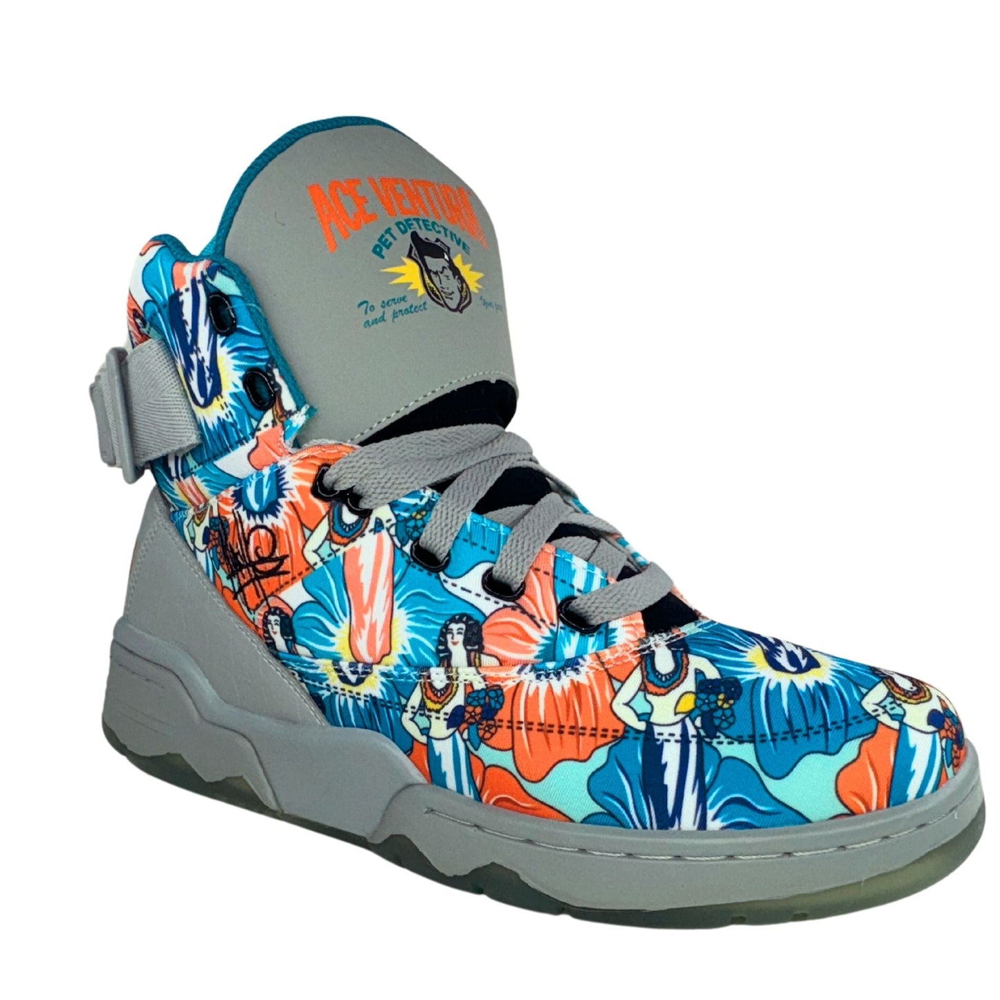 Patrick Ewing Athletics Men's 1BM00588-055 EWING 33 HI X Ace Ventura Multicolor Basketball Shoes