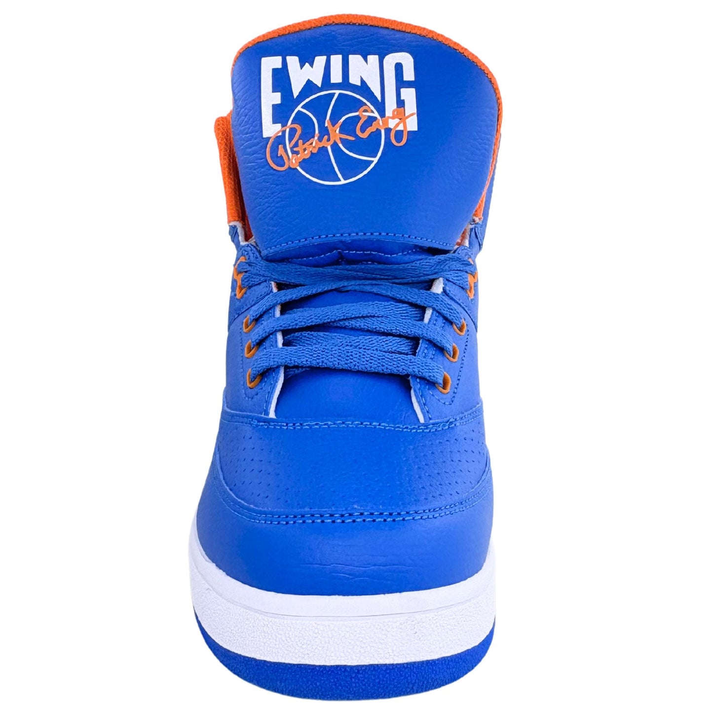 Patrick Ewing Athletics Men's 1BM00640-423 33 HI ORION HYBRID Blue Orange White Basketball Shoes