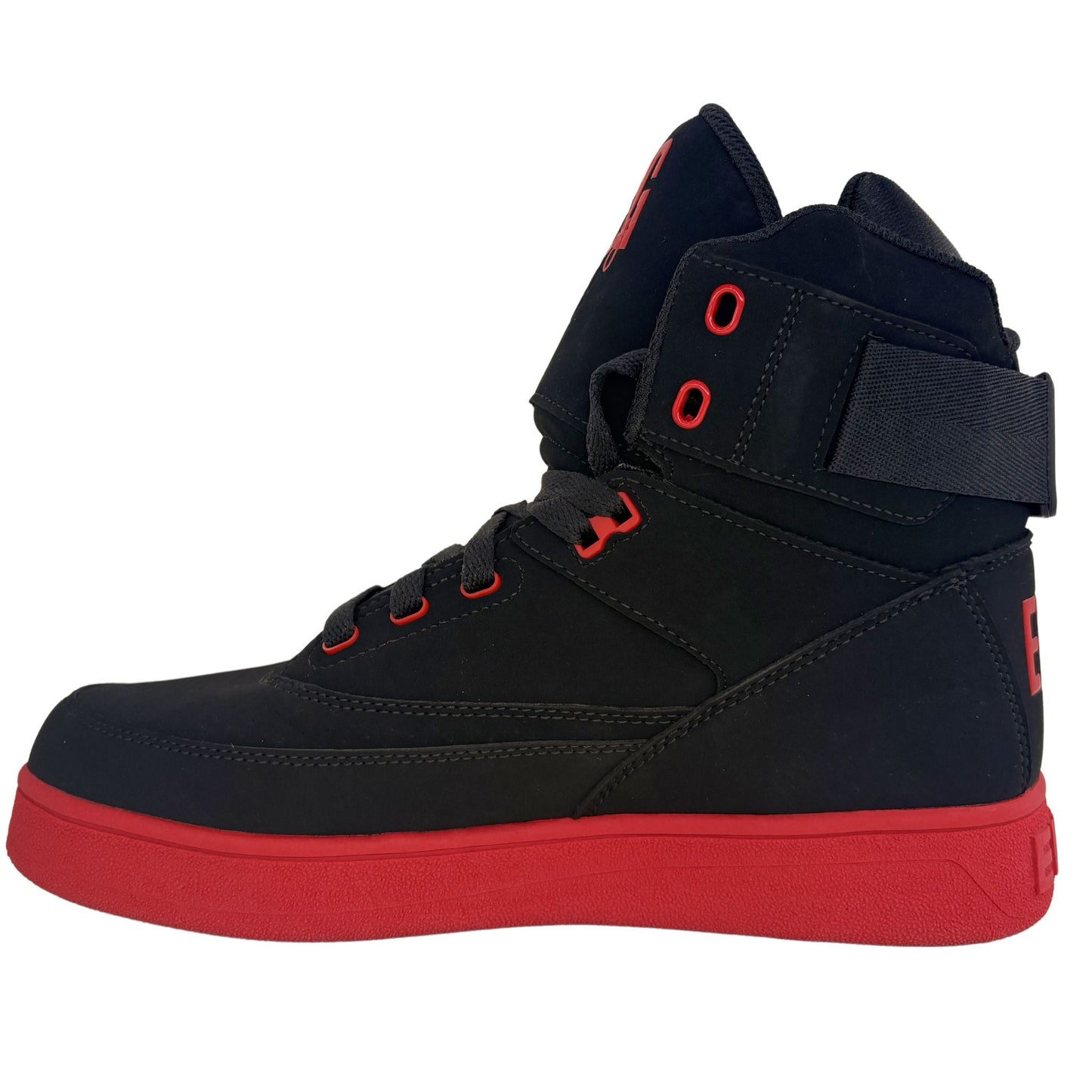 Patrick Ewing Athletics Men's 1BM00641-023 33 HI ORION Black Red Basketball Shoes