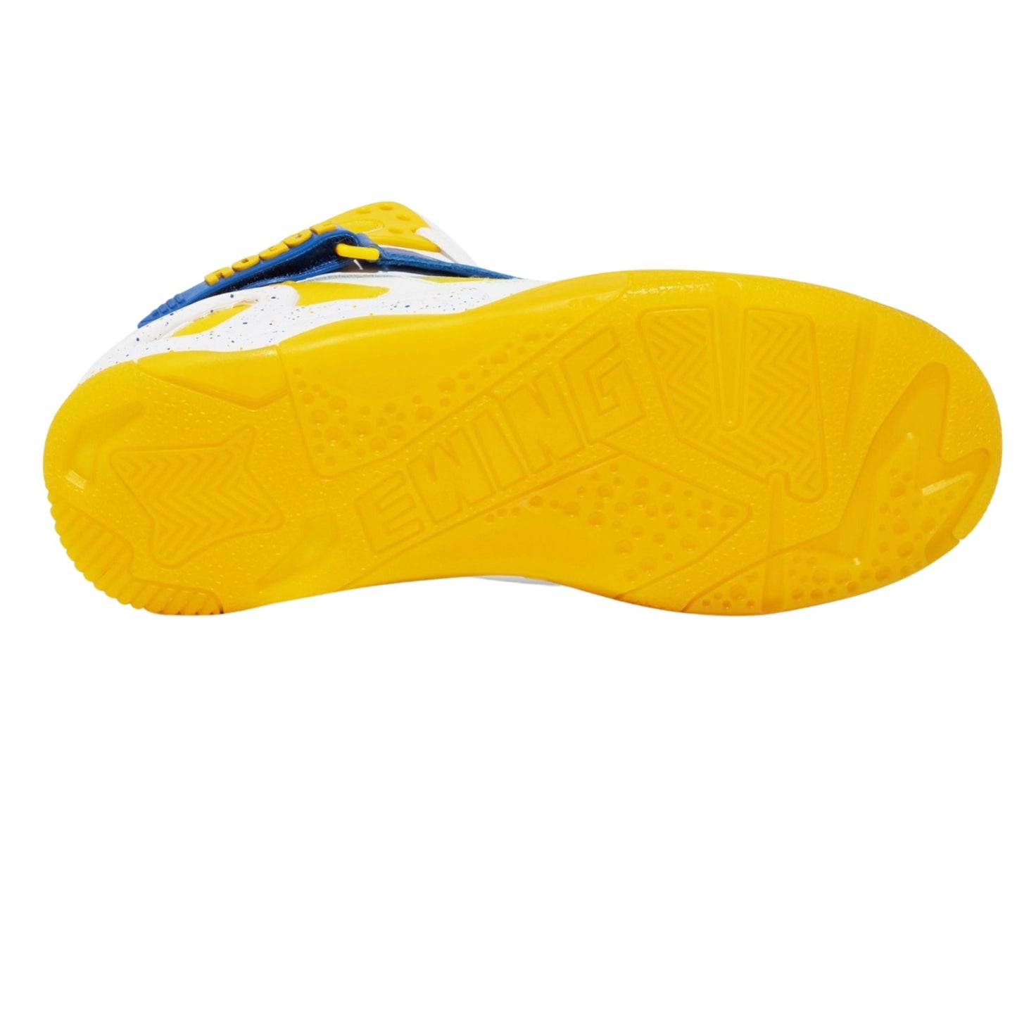 Patrick Ewing Athletics Men's 1BM01361-138 Rogue x ODB Brooklyn Zoo White Royal Yellow Basketball Shoes