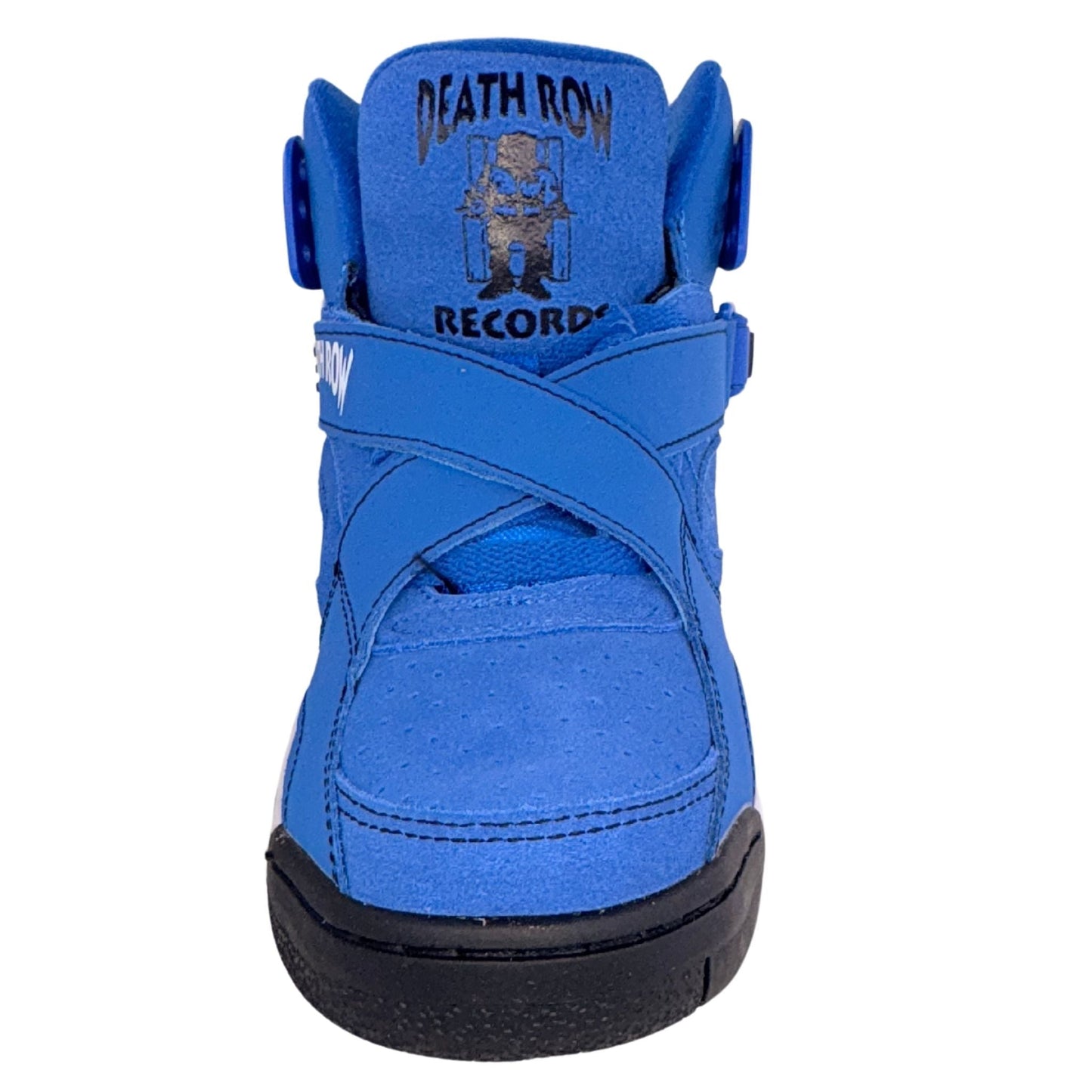 Patrick Ewing Athletics Men's 1BM01784 402 ROGUE X DEATH ROW RECORDS Blue Black Basketball Shoes