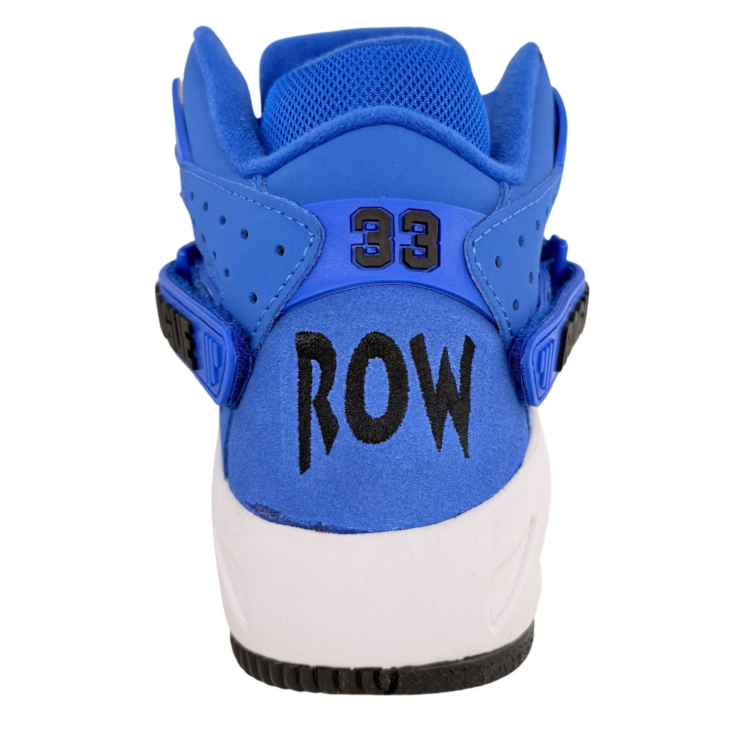 Patrick Ewing Athletics Men's 1BM01784 402 ROGUE X DEATH ROW RECORDS Blue Black Basketball Shoes