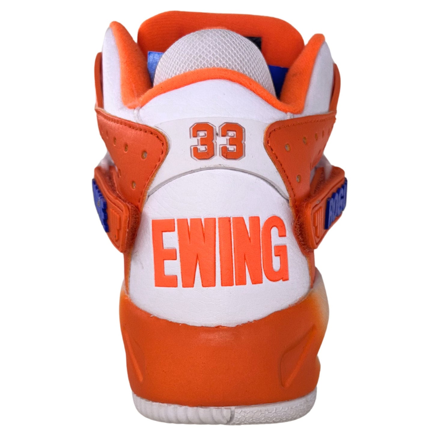 Patrick Ewing Athletics Men's 1BM01886-132 ROGUE White Blue Orange Basketball Shoes