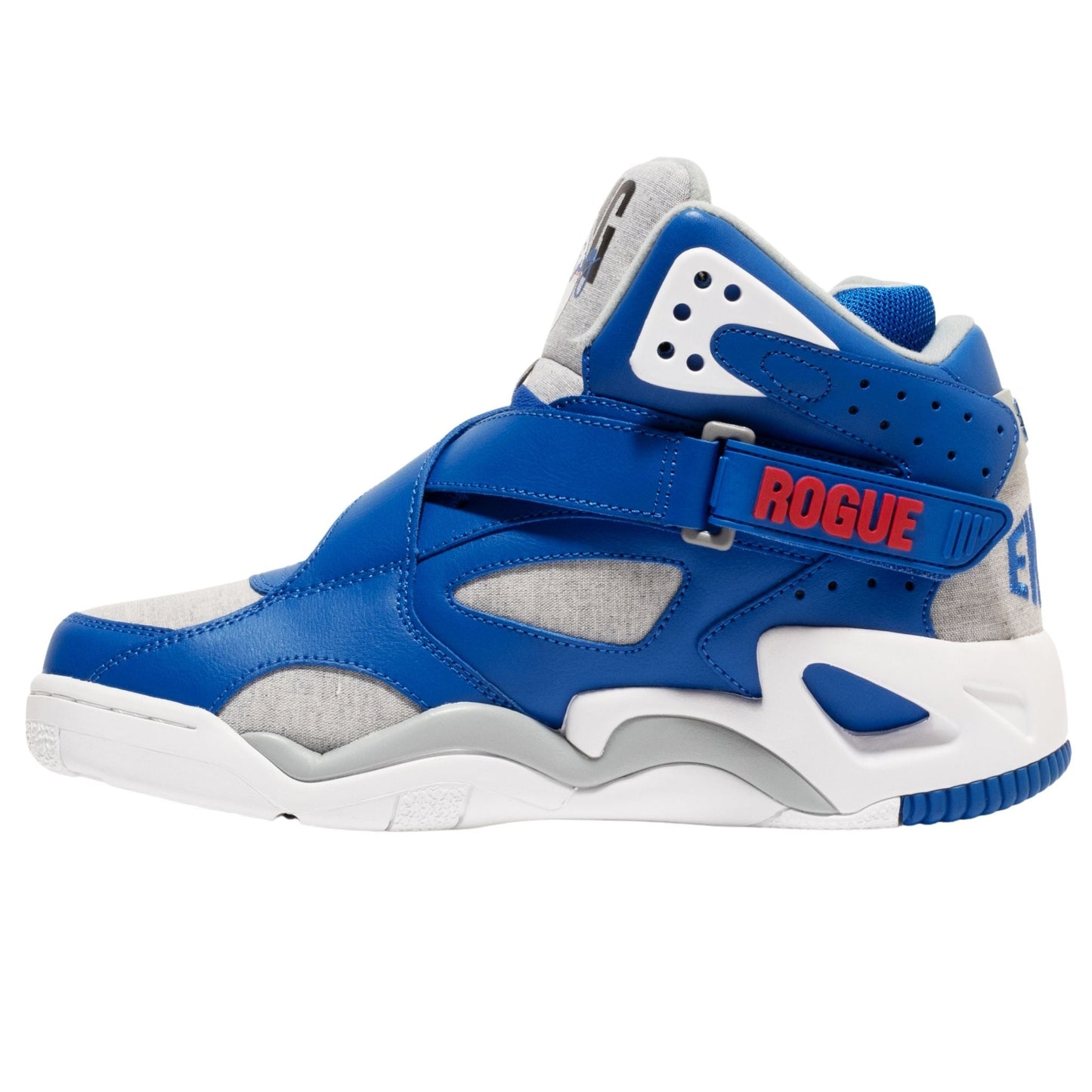 Patrick Ewing Athletics Men's 1BM02158-412 ROGUE BROKLYN Royal Grey Red  Basketball Shoes