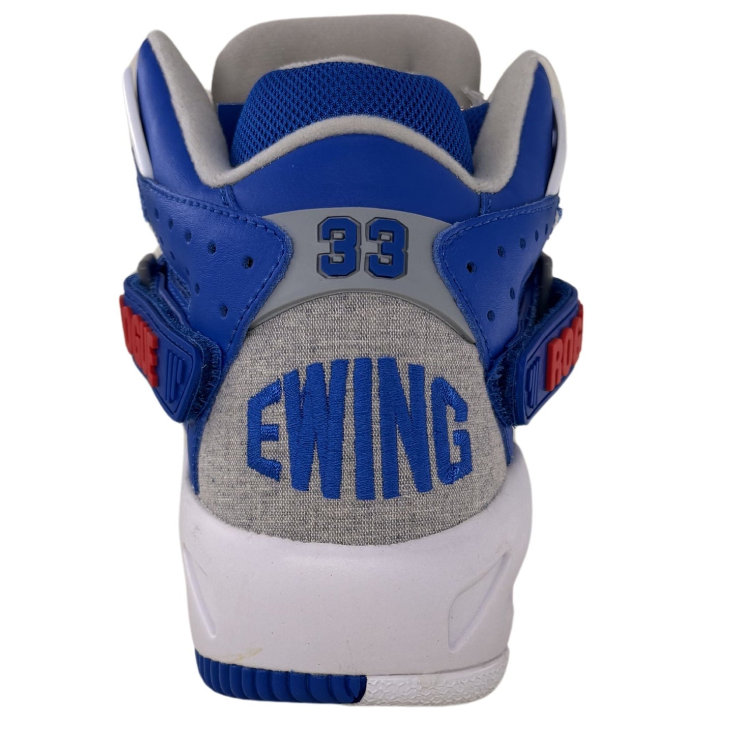 Patrick Ewing Athletics Men's 1BM02158-412 ROGUE BROKLYN Royal Grey Red  Basketball Shoes