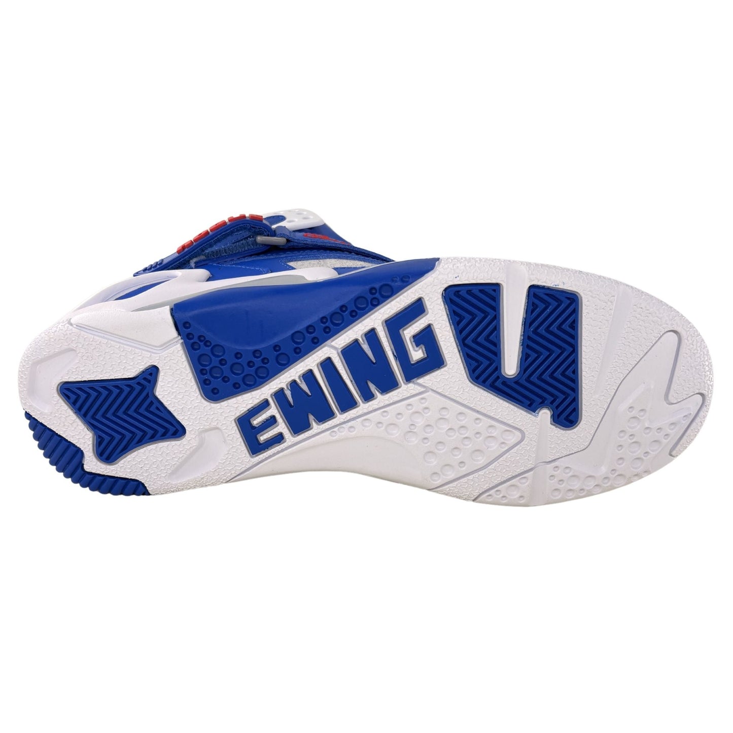 Patrick Ewing Athletics Men's 1BM02158-412 ROGUE BROKLYN Royal Grey Red  Basketball Shoes