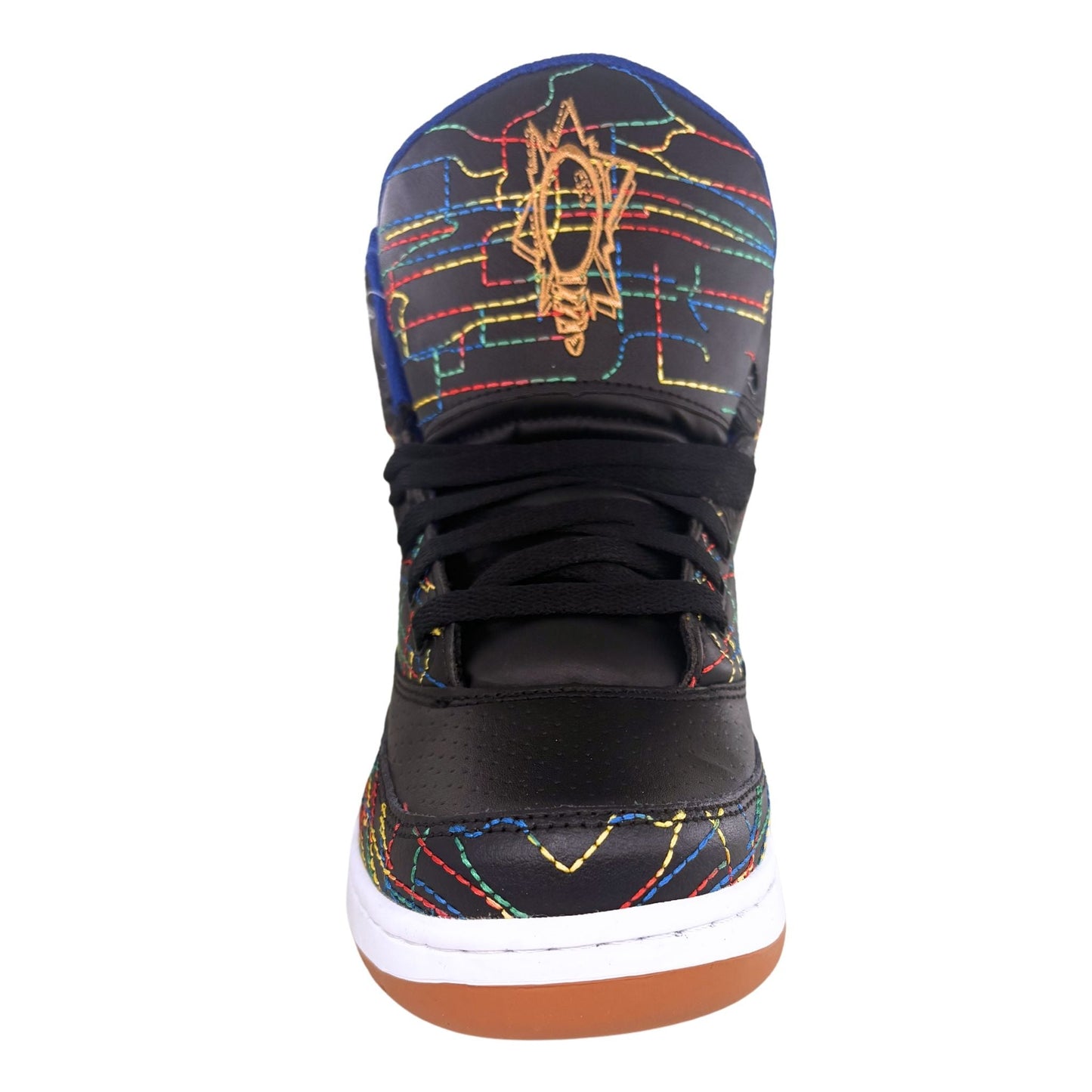 Patrick Ewing Athletics Men's 1BM02159-018 EWING 33 HI X COMMON Black White Blue Basketball Shoes