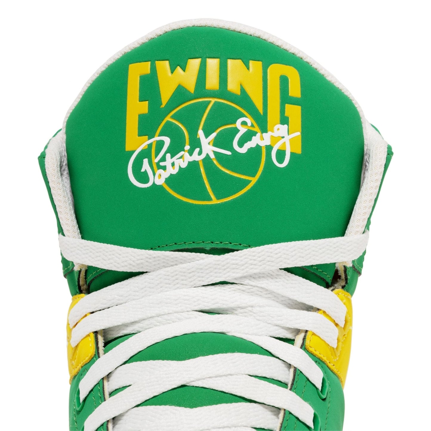 Patrick Ewing Athletics Men's 1BM02379-323 33 HI Green/White/Lemon Basketball Shoes