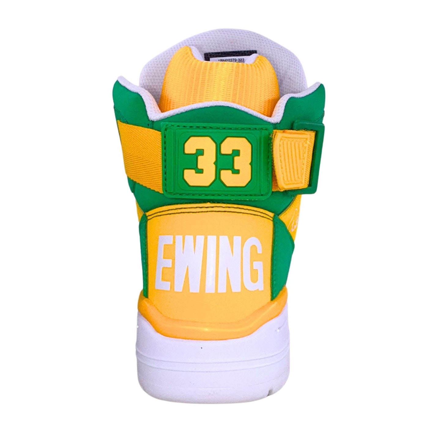 Patrick Ewing Athletics Men's 1BM02379-323 33 HI Green/White/Lemon Basketball Shoes