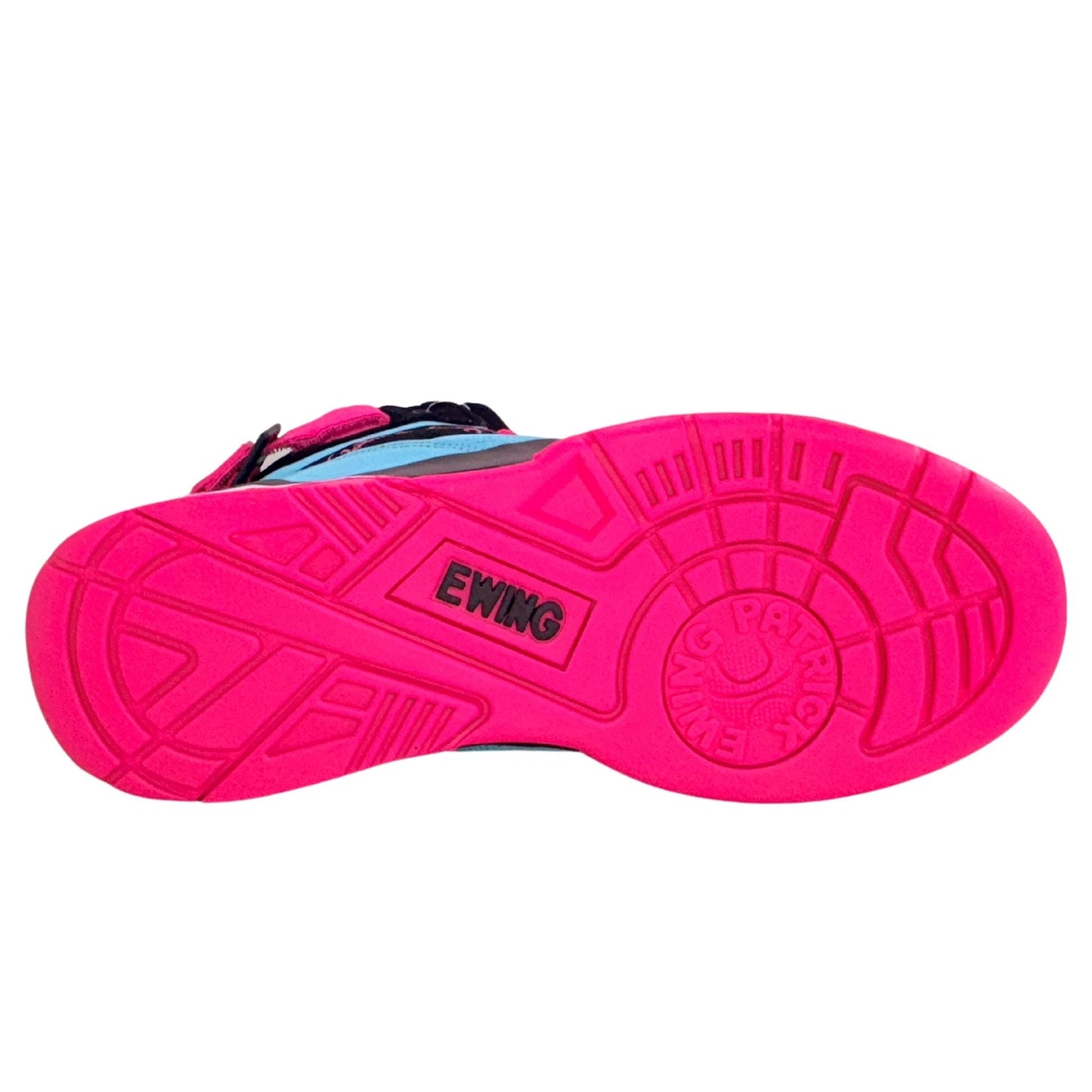 Patrick Ewing Athletics Men's 1BM02381-408 33 HI Bluefish Black Pink Basketball Shoes