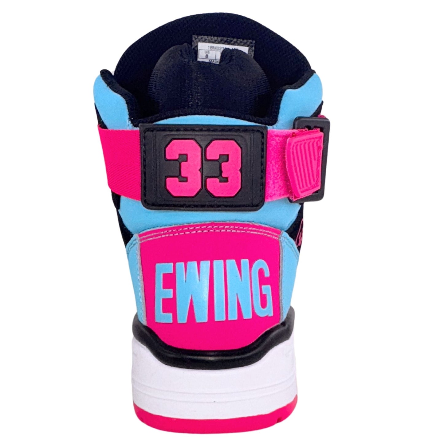Patrick Ewing Athletics Men's 1BM02381-408 33 HI Bluefish Black Pink Basketball Shoes