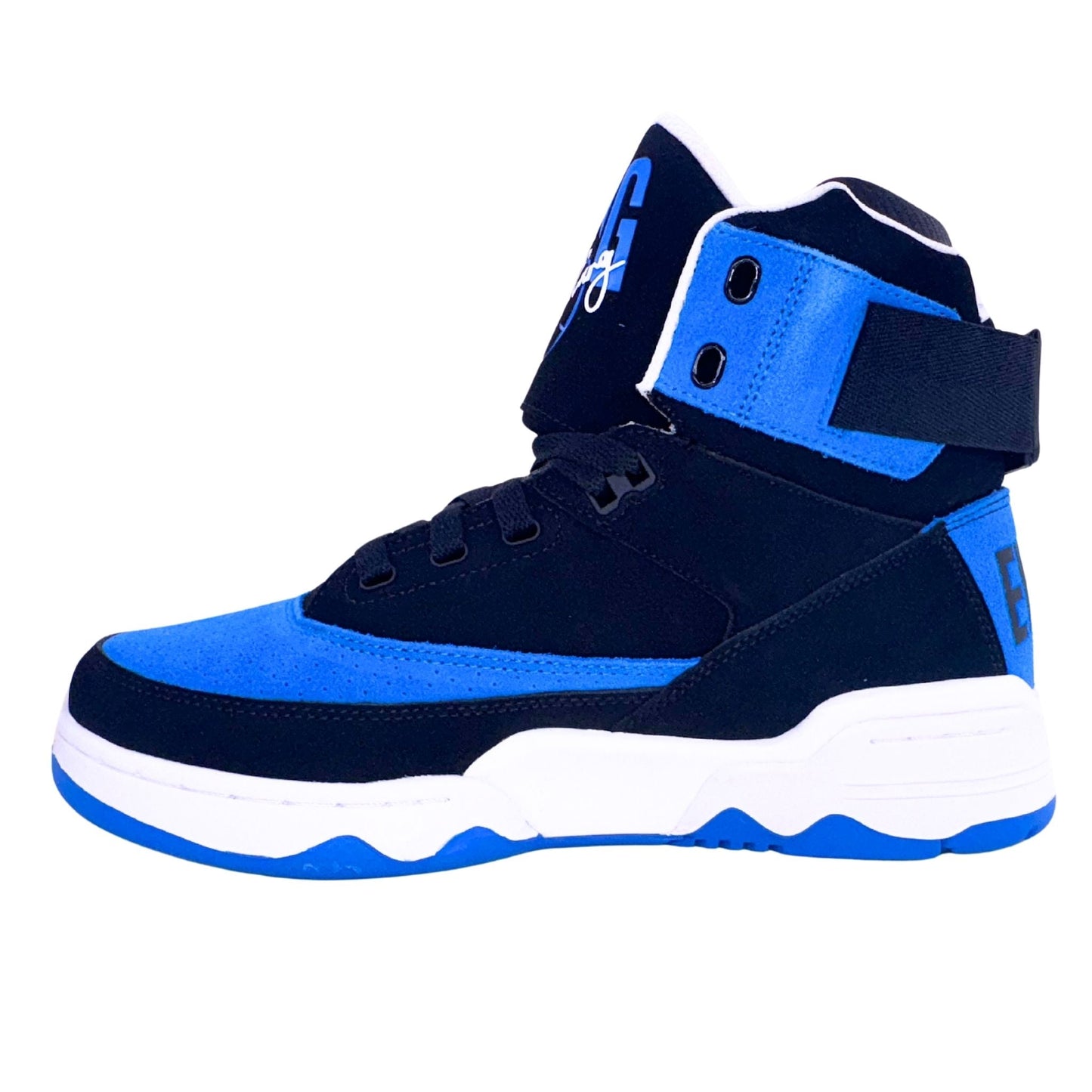 Patrick Ewing Athletics Men's 1BM02384-018 33 HI Black White Royal Basketball Shoes