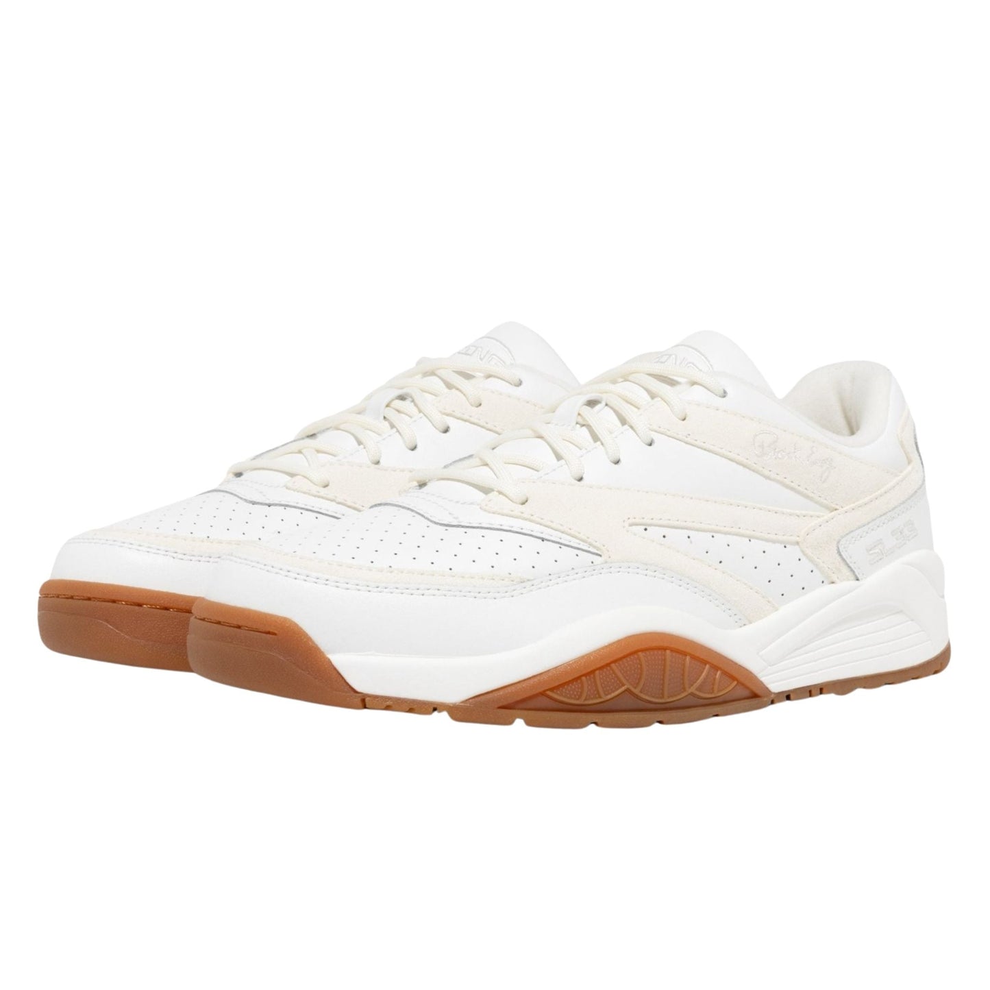 Patrick Ewing Athletics Men's 1BM02593-156 SL 33 SL33 Snow White Off White Gum Casual Shoes