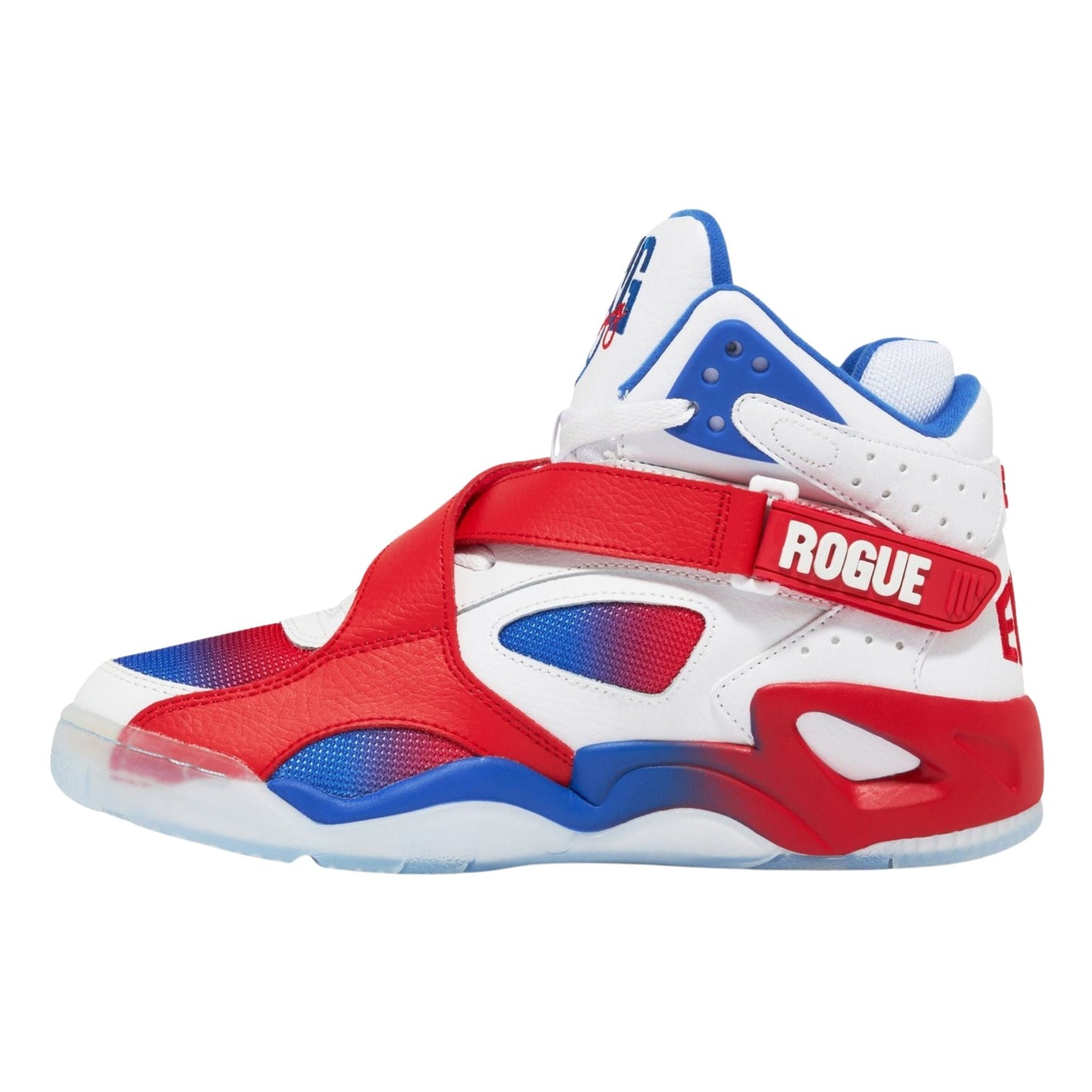 Patrick Ewing Athletics Men's 1BM02646-125 Rogue White Red Blue Gradient Basketball Shoes