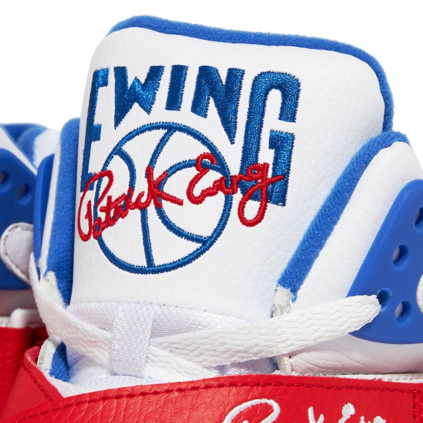 Patrick Ewing Athletics Men's 1BM02646-125 Rogue White Red Blue Gradient Basketball Shoes