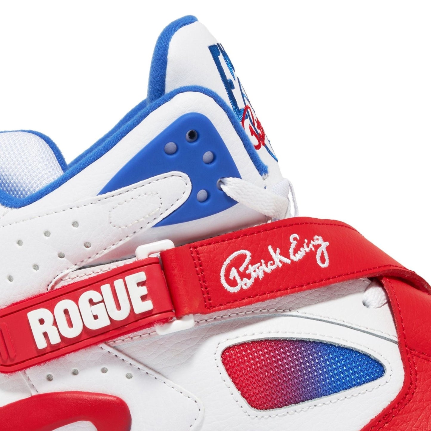 Patrick Ewing Athletics Men's 1BM02646-125 Rogue White Red Blue Gradient Basketball Shoes
