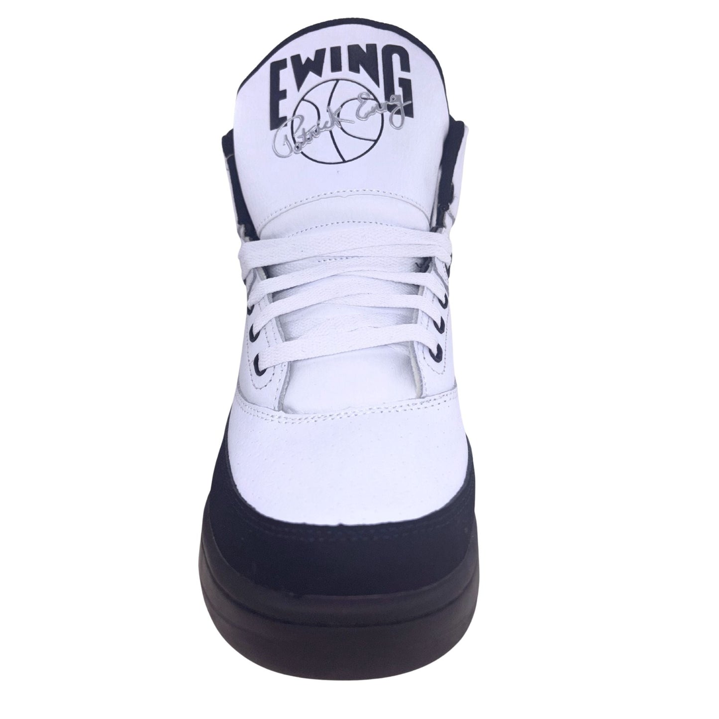 Patrick Ewing Athletics Men's 1EW90112-003 33 HI Black White Silver Basketball Shoes