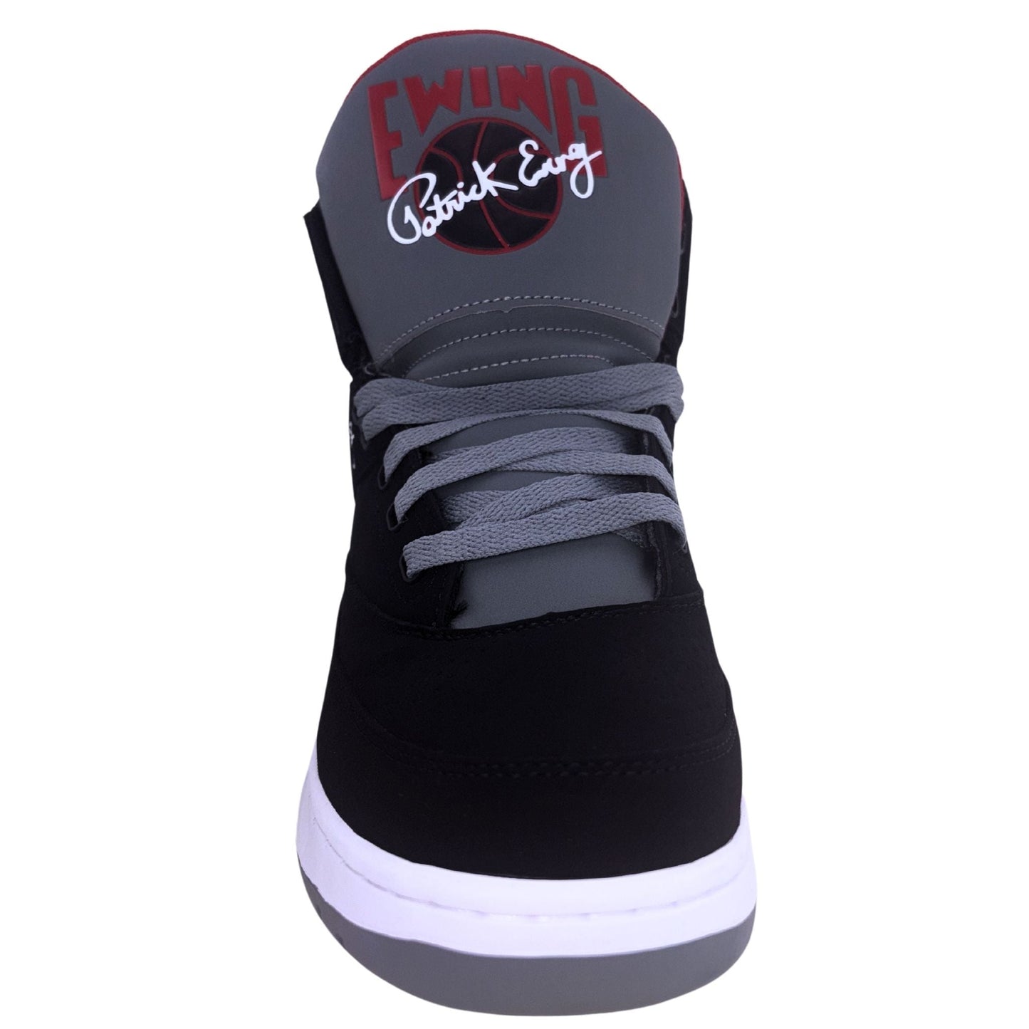 Patrick Ewing Athletics Men's 1EW90165-005 33 HI Black Grey Red Basketball Shoes