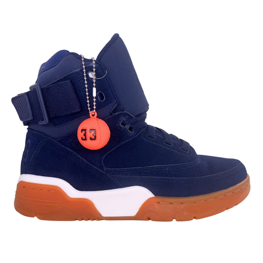 Patrick Ewing Athletics Men's 1EW90212-475 33 HI Navy White Gum Basketball Shoes