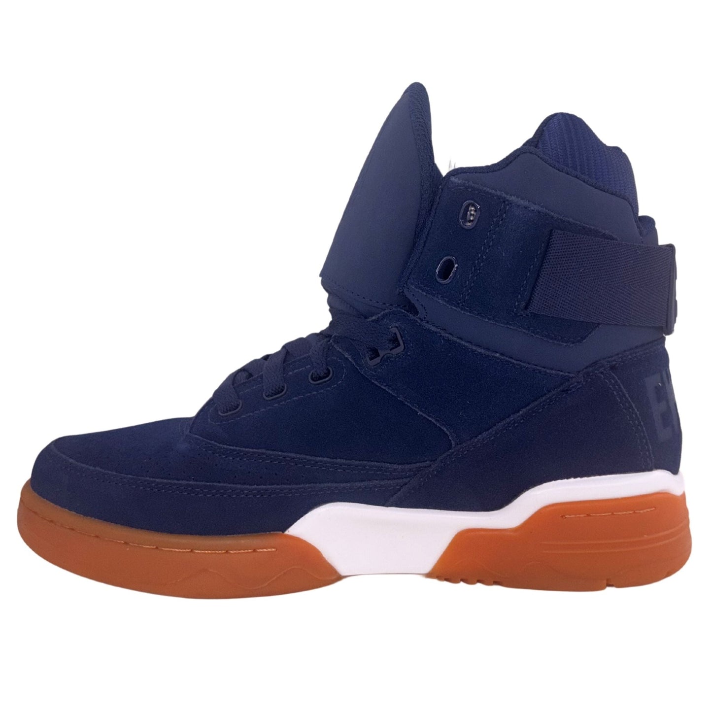 Patrick Ewing Athletics Men's 1EW90212-475 33 HI Navy White Gum Basketball Shoes
