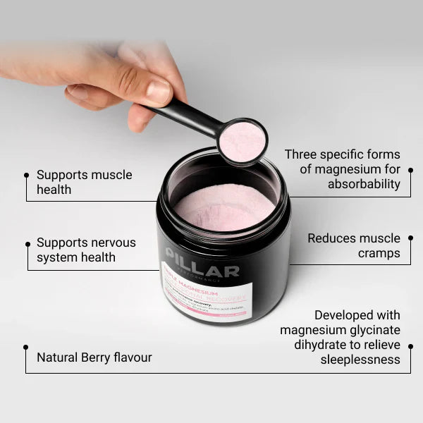 Pillar Performance Triple Magnesium Powder | 200g Tub