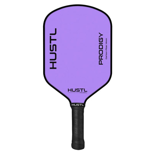 HUSTL Prodigy Raw Carbon 14mm Pickleball Paddle