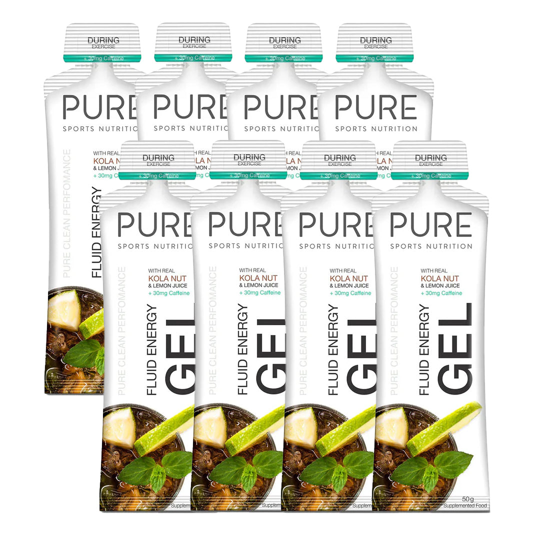 Pure Fluid Energy Gel Bundle | 18 Pack