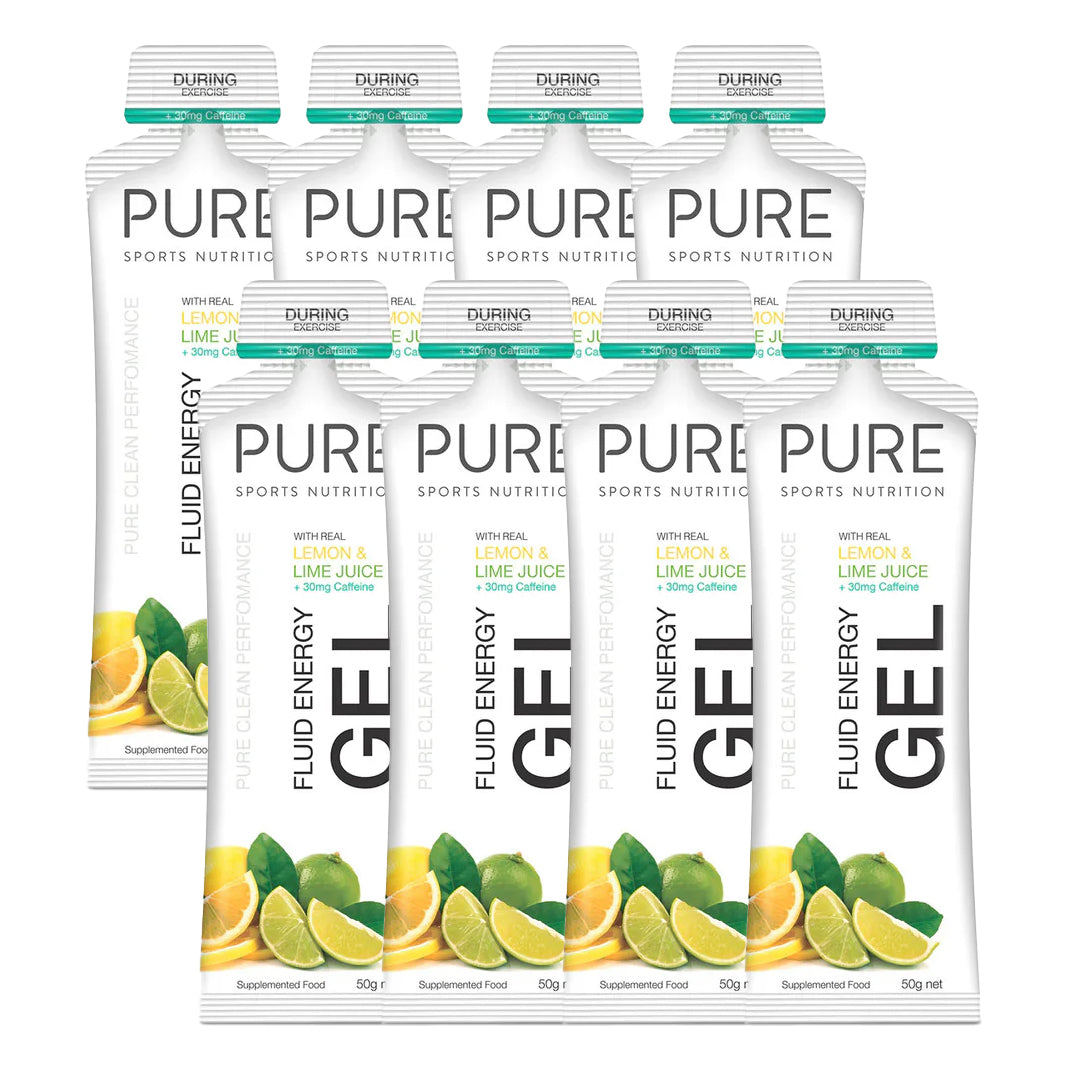 Pure Fluid Energy Gel Bundle | 18 Pack