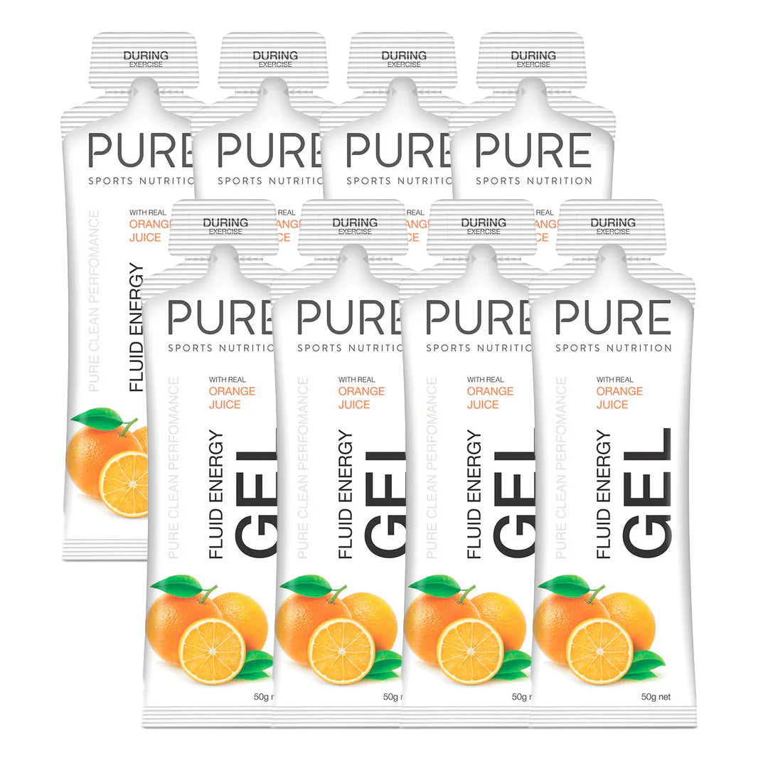 Pure Fluid Energy Gel Bundle | 18 Pack