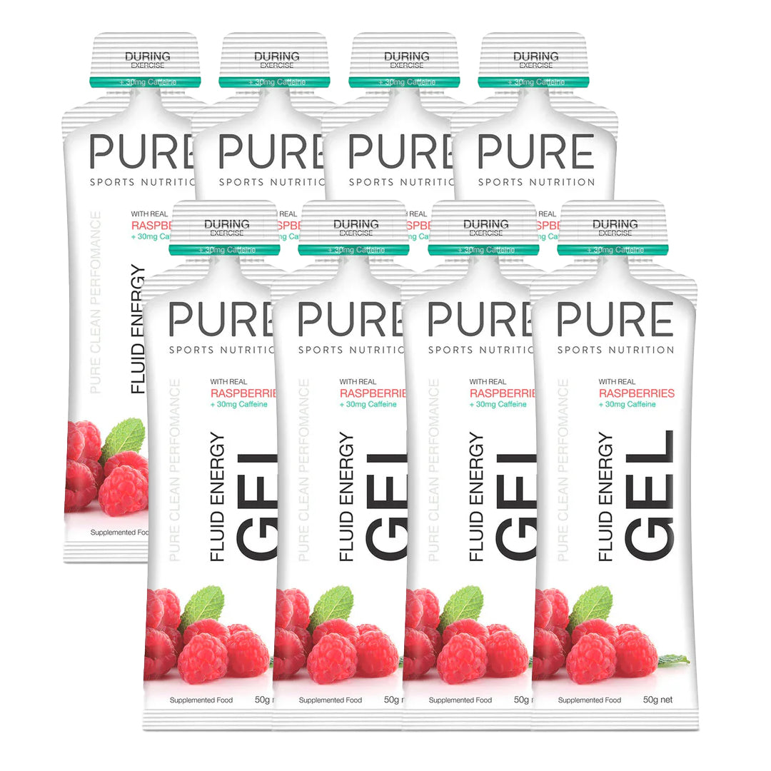 Pure Fluid Energy Gel Bundle | 18 Pack