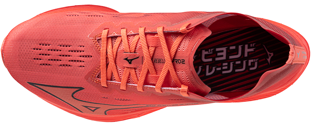 Mizuno Men's Wave Rebellion PRO 2 - Dubarry/Cranberry/Black