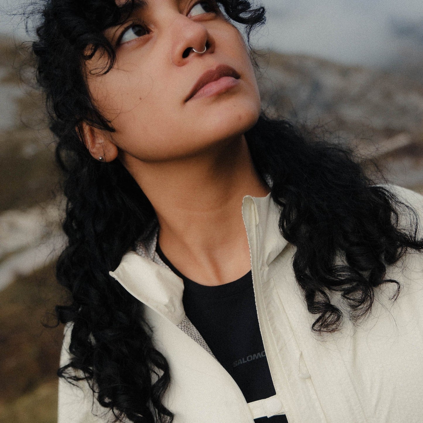 Salomon Bonatti Trail Waterproof Jacket | Icicle | Womens