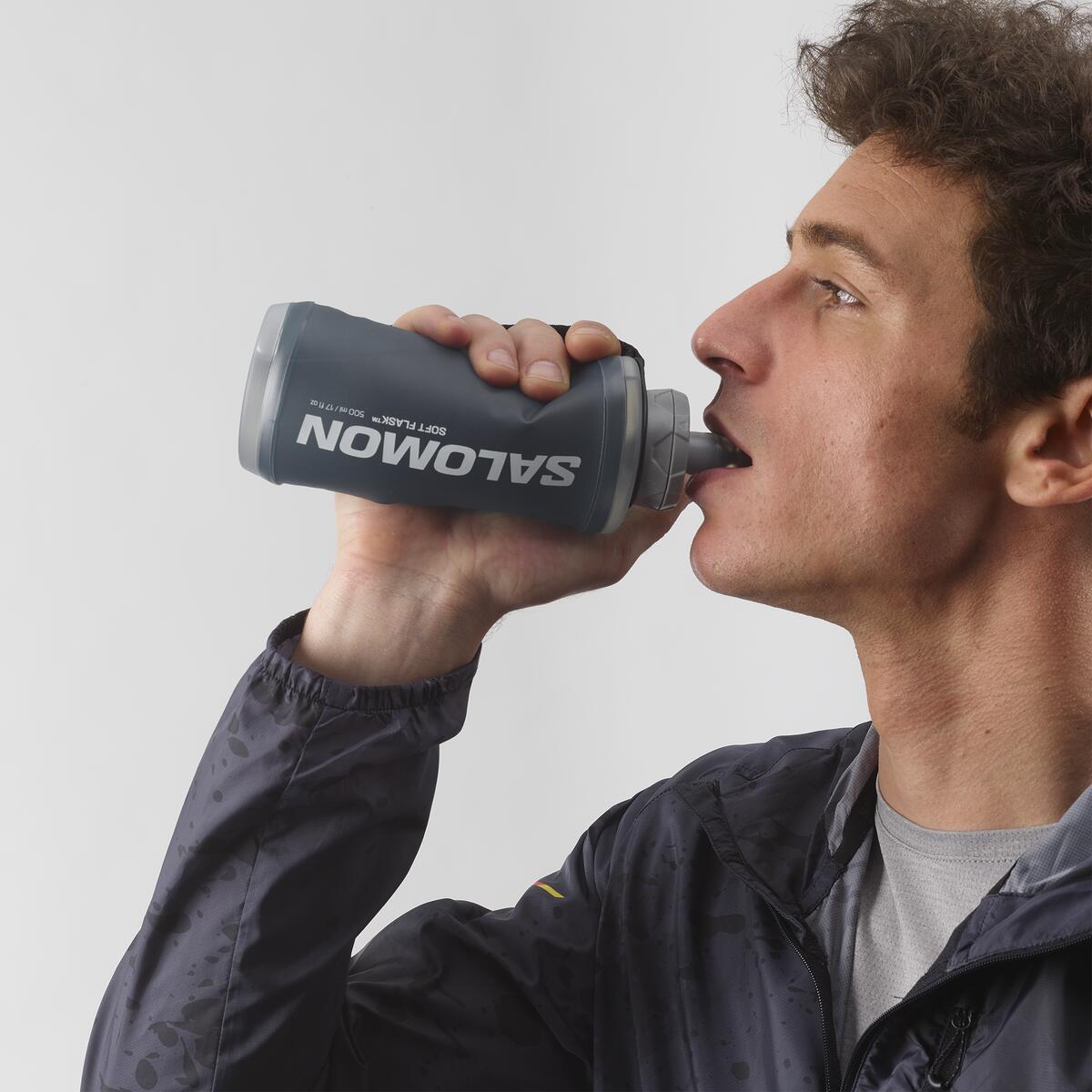 Salomon Active Handheld | Black / Slate Grey