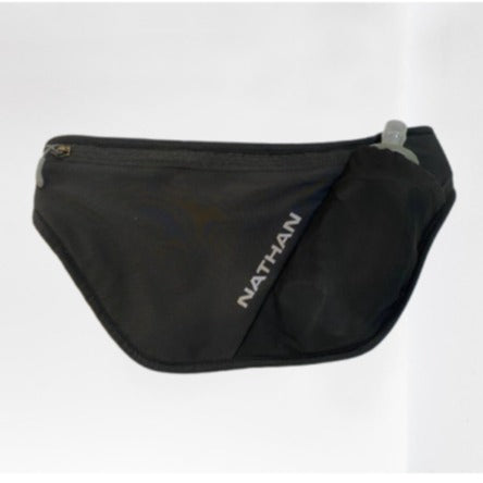 Nathan Pinnacle FeatherLite Belt - Black/Reflective Silver