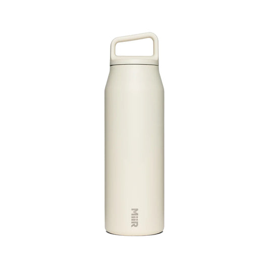 MiiR Wide Mouth Bottle 32oz - Sandstone White