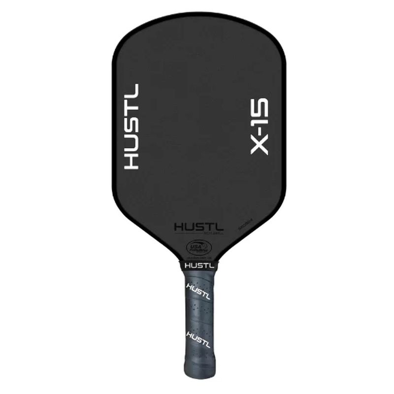 HUSTL X15 PRO 16mm Raw Carbon Gen 3 Pickleball Paddle