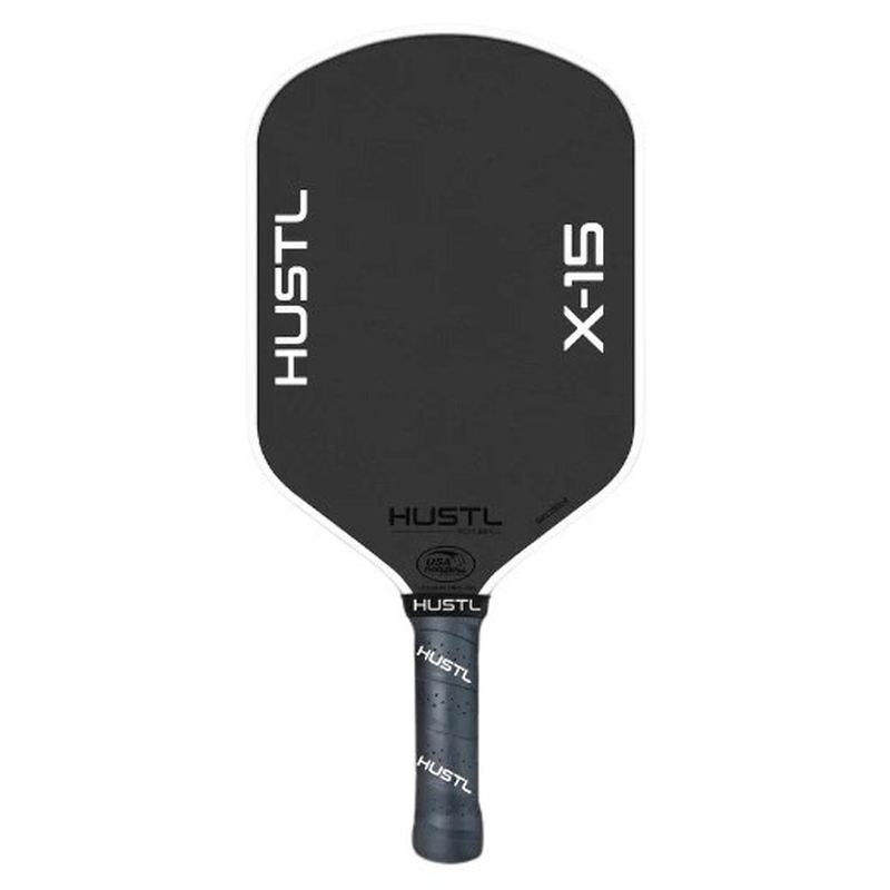HUSTL X15 PRO 16mm Raw Carbon Gen 3 Pickleball Paddle