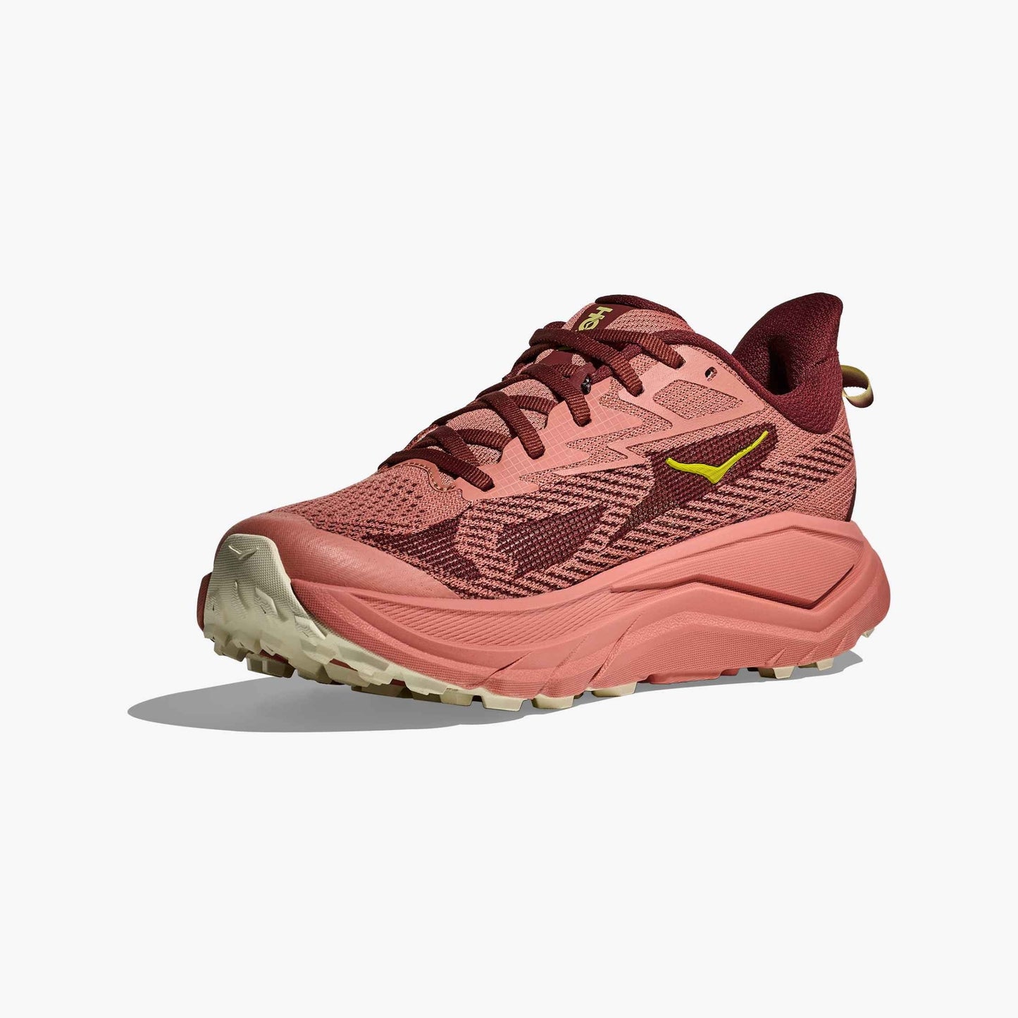 Hoka Challenger 8 Wide | Blush / Dark Cedar | Womens